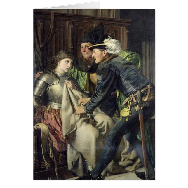Jeanne d'Arc a insulté en prison, 1866 (Devant)