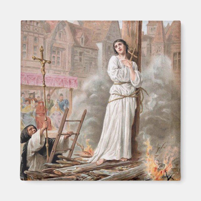 Jeanne d'Arc aimant (Devant)