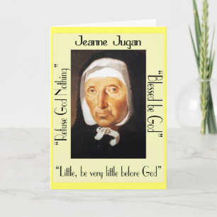 Jeanne Jugan Cite Les Cartes De Voeux