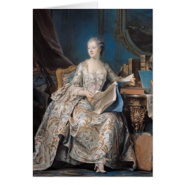 Jeanne Poisson la marquise de Pompadour, 1755 (Devant)
