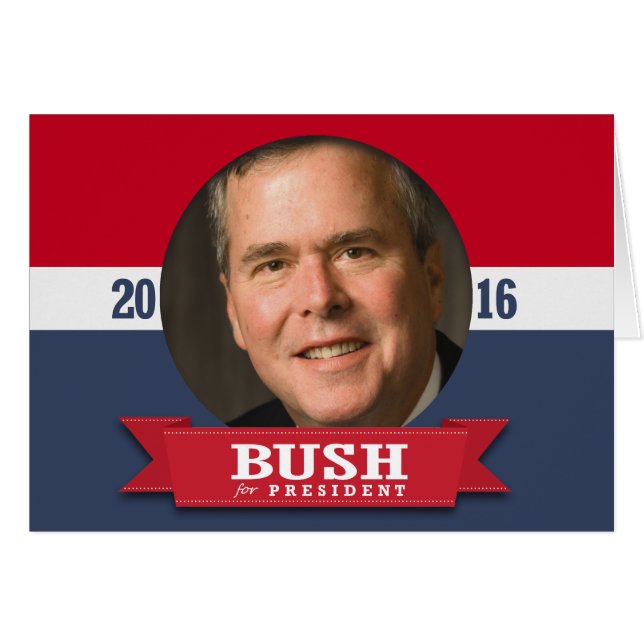 JEB BUSH 2016 (Devant horizontal)