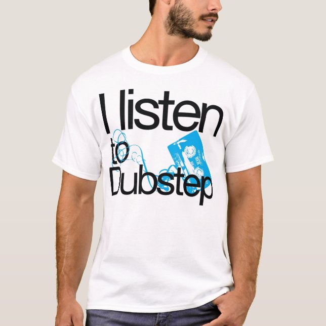 J'écoute le T-shirt Dubstep (Devant)
