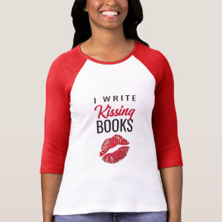 J'ÉCRIS T T-shirt Kissing Books