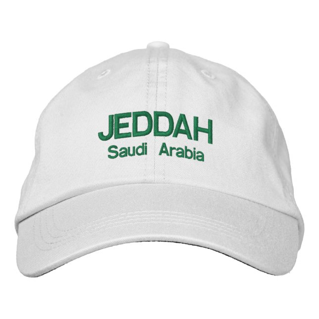 JEDDAH* Arabie saoudite Casquette personnalisé (Devant)
