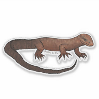 Jeff the Ackie vinyl sticker 