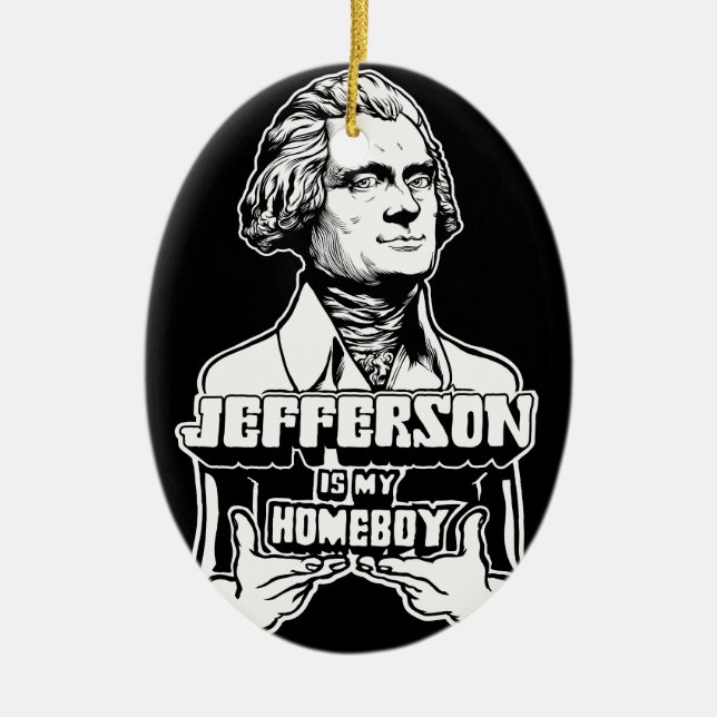 Jefferson est mon ornement de Homeboy (Devant)
