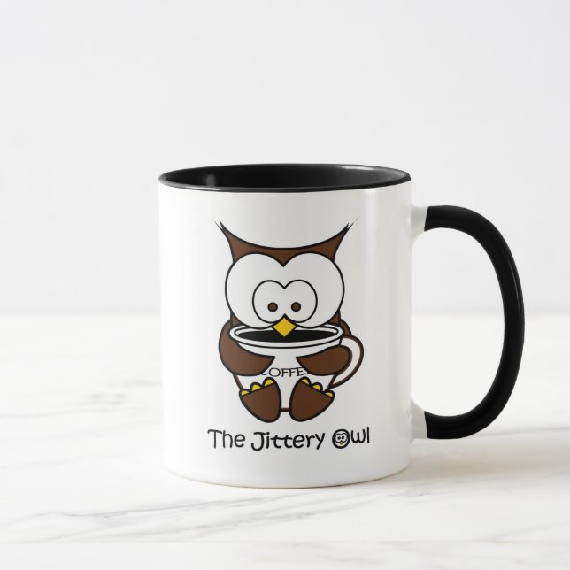 Jeffy la tasse nerveuse de hibou (Droite)