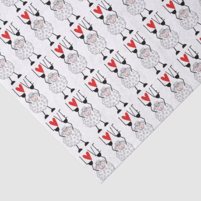 "Jéhovah est l'AMOUR" Papier de soie (Détail)