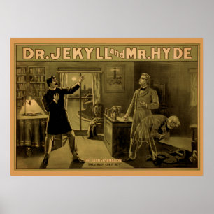 Jekyll et Hyde - affiche de théâtre
