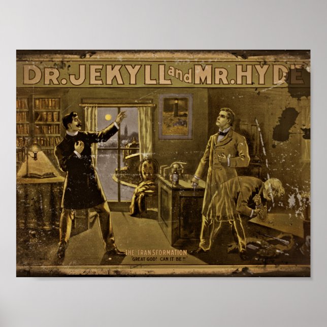 Jekyll et Hyde Poster art (Devant)