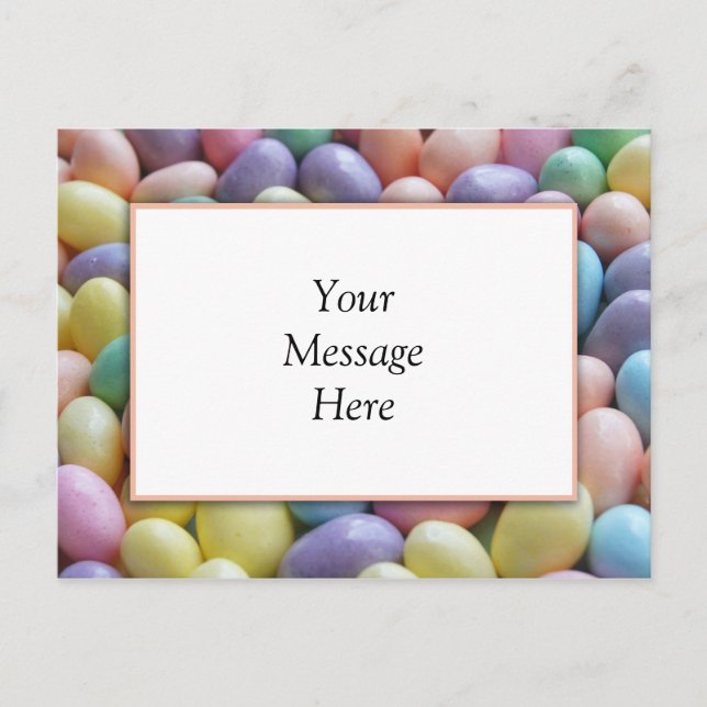 Jelly Bean Invitation Template (Devant)