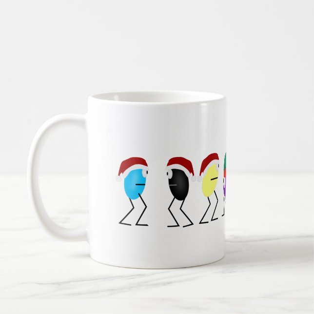 Jelly Beans Christmas Mug (Gauche)