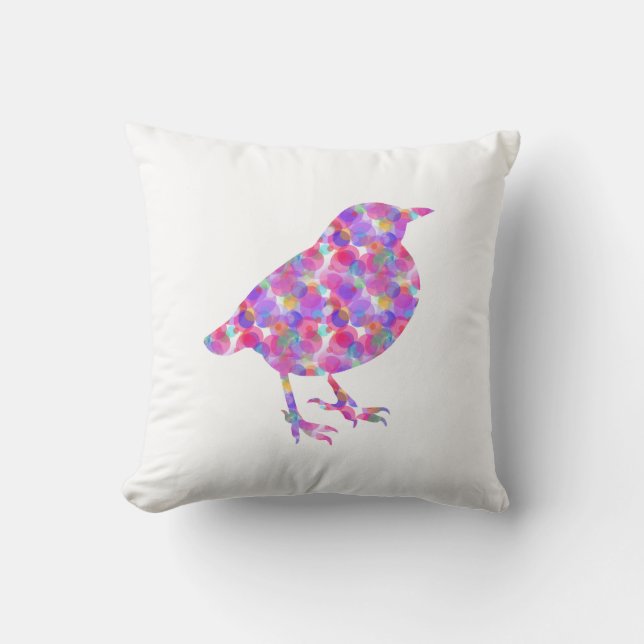 Jelly Bird Coussin (Recto)