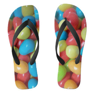 Jellybeans colorés Paire de tongs