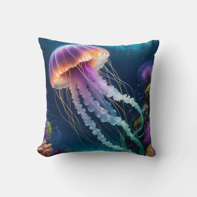 Jellyfish lancer oreiller (Recto)