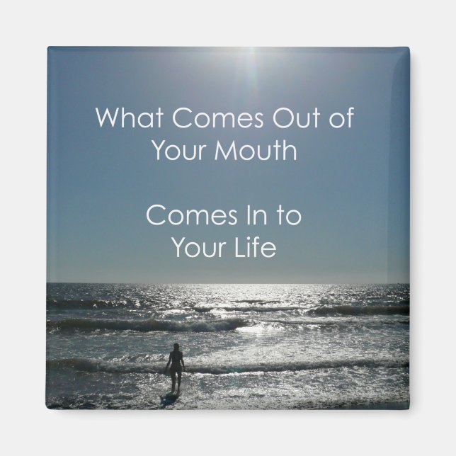 Jen Sincero Badass Motivational Citation Magnet (Devant)