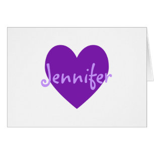 Jennifer en violet