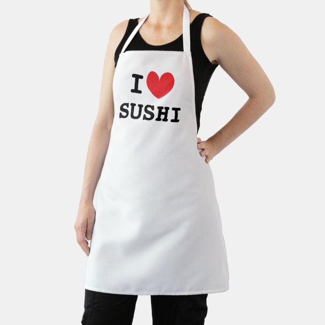 J'entends tablier de cuisine de sushi pour les ama (Insitu)