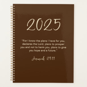 Jeremiah 29:11 Je connais les plans 2025 Année Pla