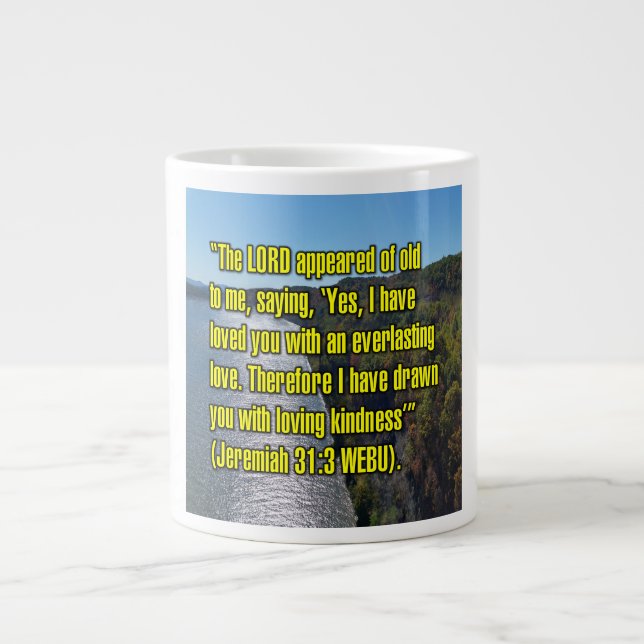 Jérémie 31:3 WEBU Mug (Devant)