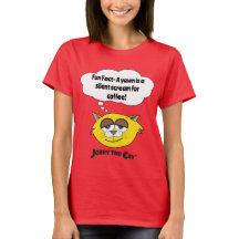 Jerry Le Chat Femme T-shirt "Fun Fact"