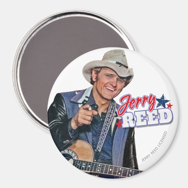 Jerry Reed Magnet (Recto/Verso)