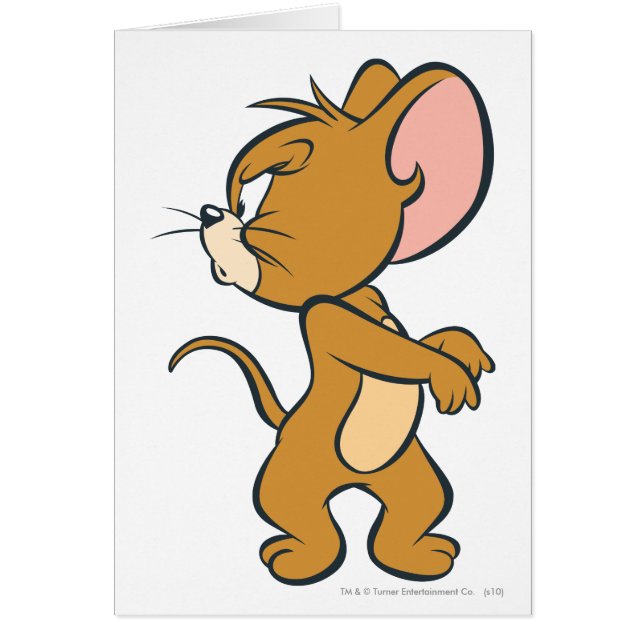 Jerry Regarder En Arrière En Colère (Devant)