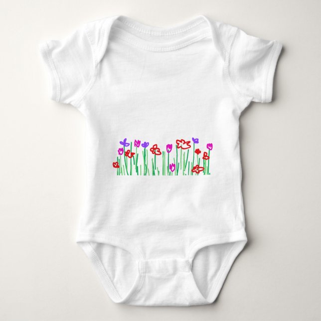 Jersey body flowers (Devant)