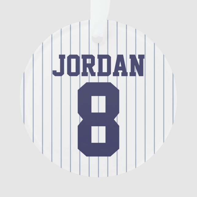 Jersey de baseball avec nom et numéro personnalisé (devant)