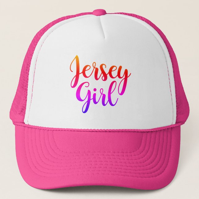 Jersey Girl Casquette NJ New Jersey Casquette de b (Devant)