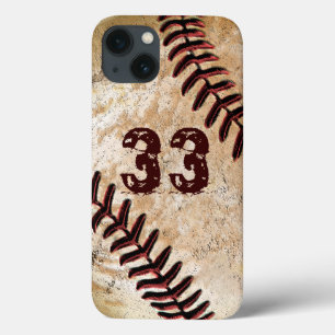 Jersey Numéro Cool Baseball Vintage iPhone 6 Coque