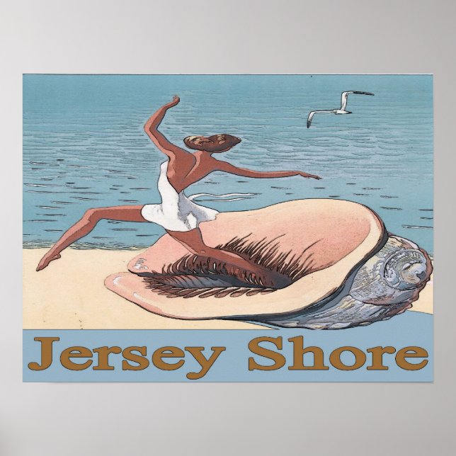 Jersey Shore, affiche Shell (Devant)