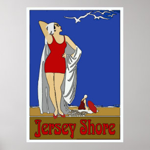 Jersey Shore Art Déco Vintage