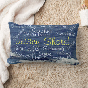 Jersey Shore Beach Vague de Coussin de tranquillit