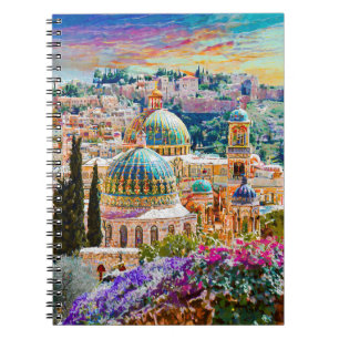 Jerusalem Old City Paint Journal
