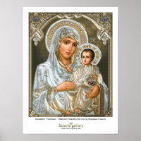 Jerusalem Theotokos - Poster
