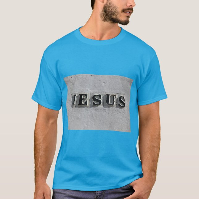 Jeshu – T-Shirt Inspiré de la Foi et de la Force (Devant)