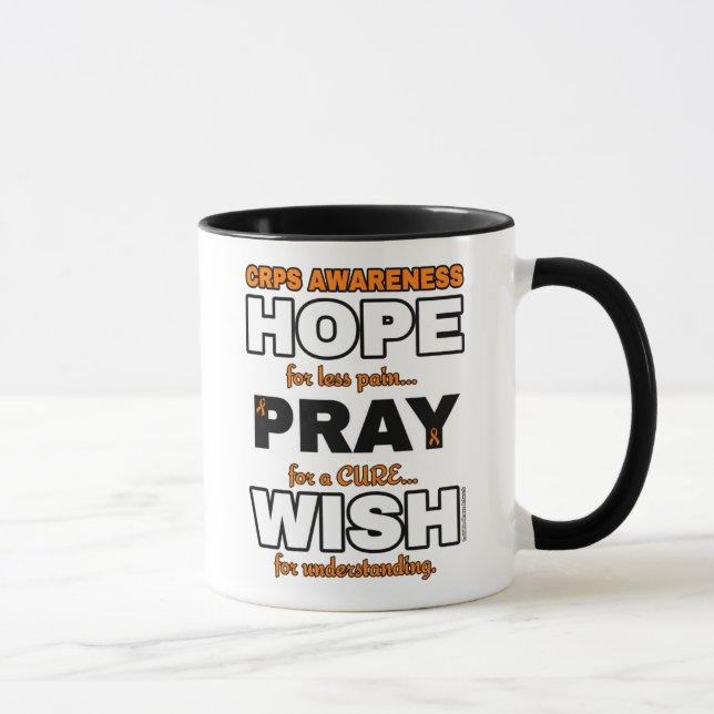 J'espère que je souhaite...CRPS Mug (Droite)