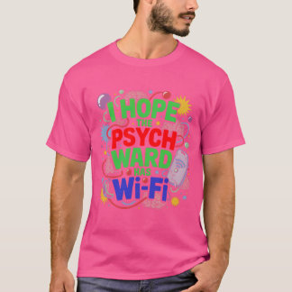 J'Espère Que Le Magasin Psych A Un T-shirt Wi-Fi