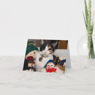 J'Espère Un Calico Pensant À Vous Carte