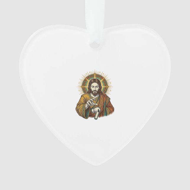 Jésus a laissé tomber son écouteur sans fil sous l (devant)