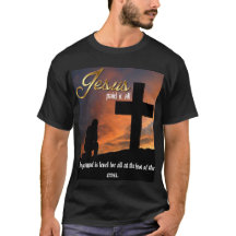 Jésus a payé tout le T-shirt sombre