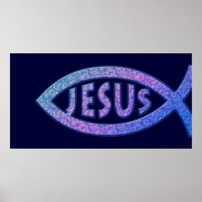 Jesus - Affiche chrétienne (Devant)