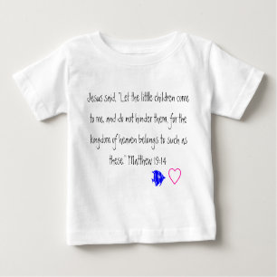 Jésus aime le T-shirt d'enfant en bas âge de