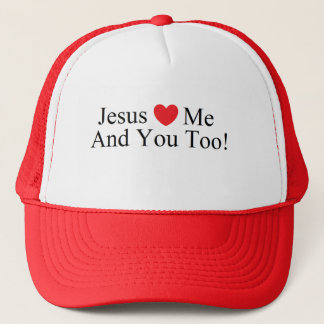 Jésus aime moi et vous aussi ! Casquette