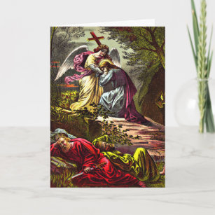 Jesus at Gethsemane Carte de voeux