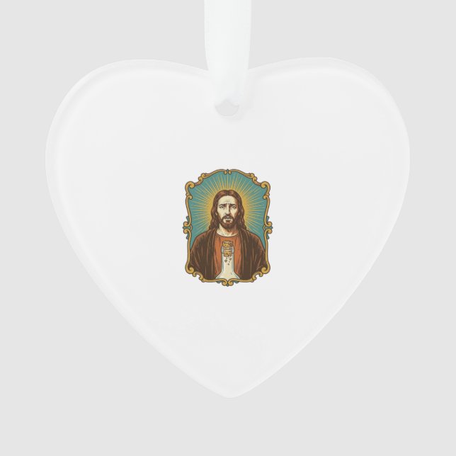 Jésus Bouchon de Vin Cassé Bouteille Sommelier Par (devant)