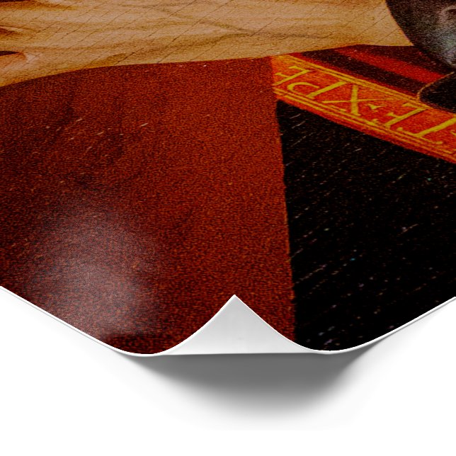 Jesus carrying the cross poster (Coin)