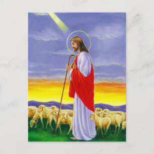 Jésus, carte religieuse de Pâques