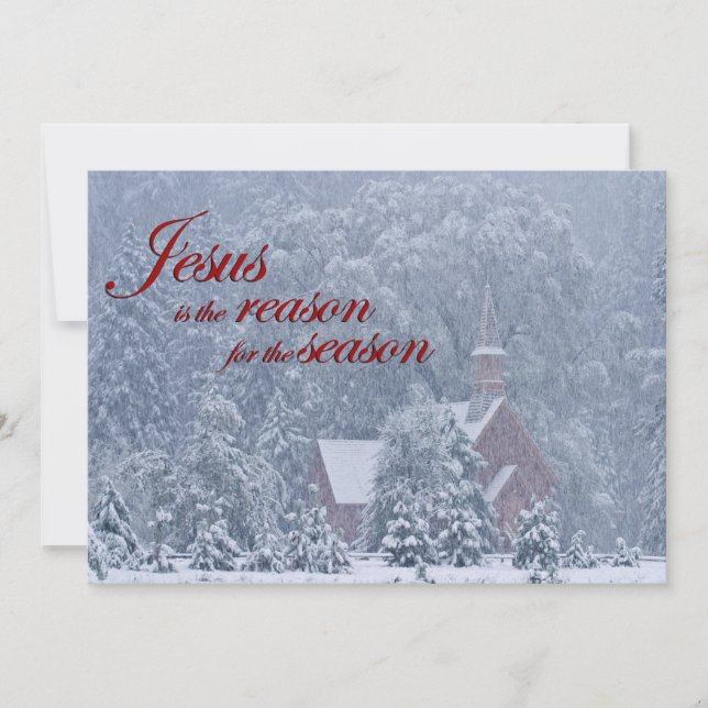 Jésus cette Saison - Chapelle de Yosemite dans une (Devant)